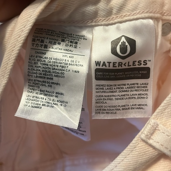 Levi’s Wedgie marbled peach sz 28 - Picture 4 of 4